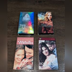 VHS Romance Hope Floats A Walk To Remember Loves Enduring Promise Snow Queen Lot